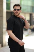 Erkek Kısa Kollu Basic Oversize Tshirt resmi
